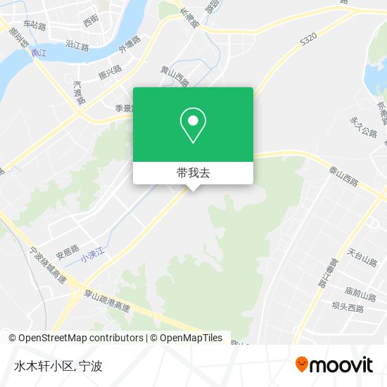 水木轩小区地图