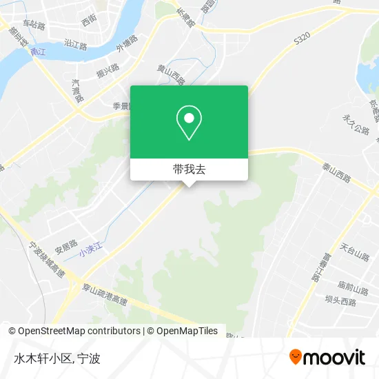 水木轩小区地图