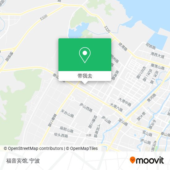 福音宾馆地图