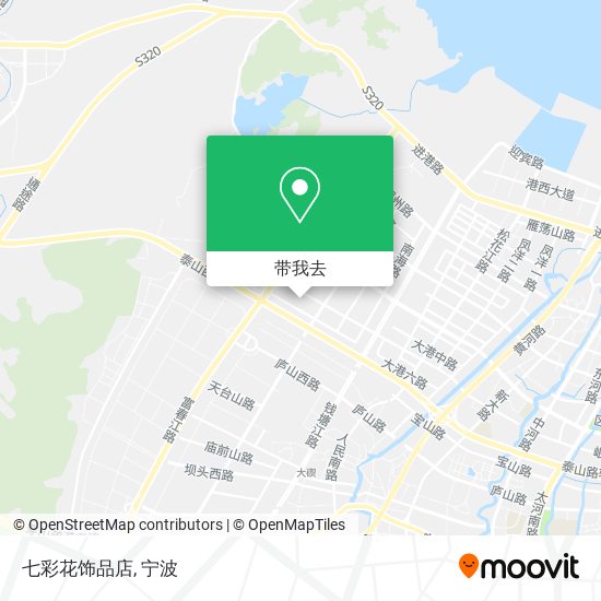 七彩花饰品店地图