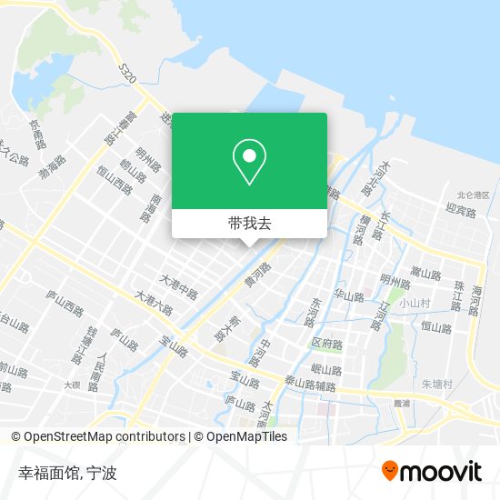 幸福面馆地图