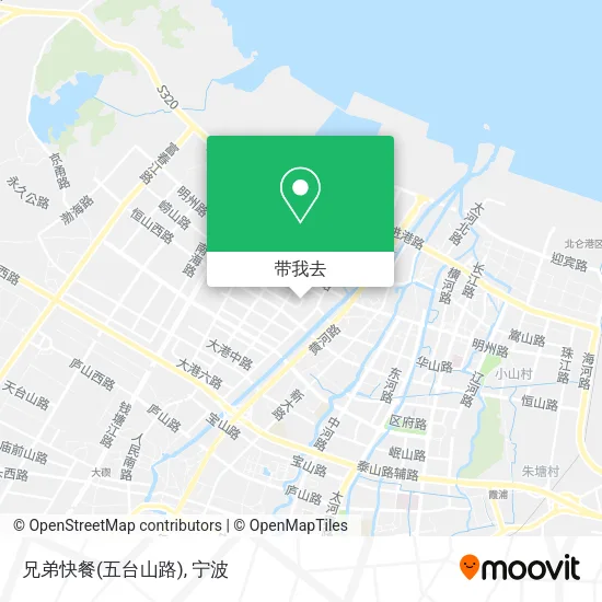 兄弟快餐(五台山路)地图