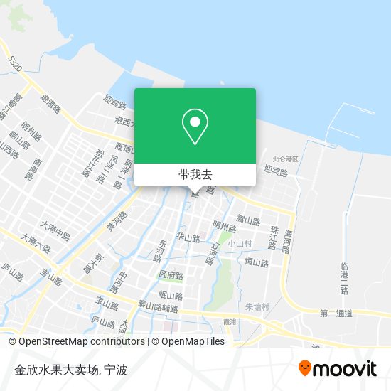 金欣水果大卖场地图