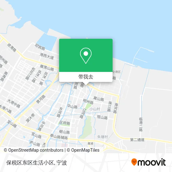 保税区东区生活小区地图