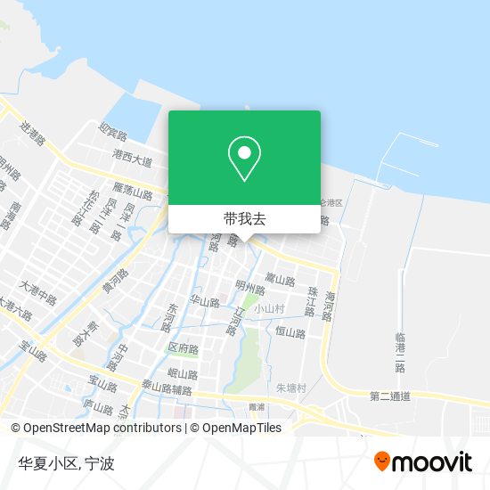 华夏小区地图