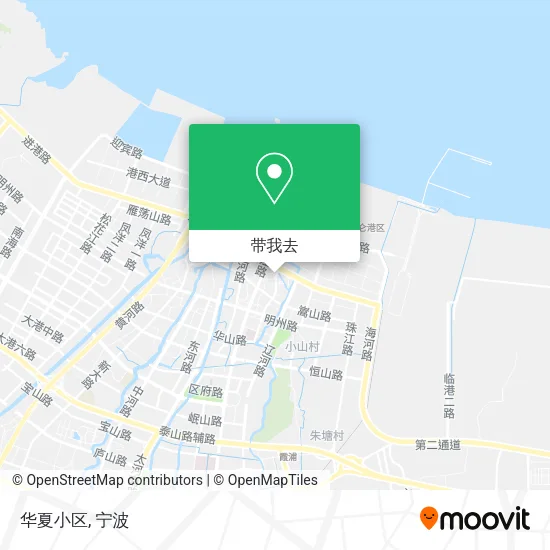 华夏小区地图