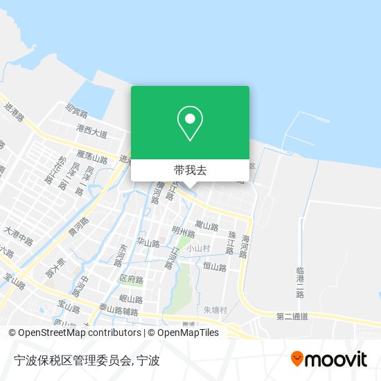 宁波保税区管理委员会地图
