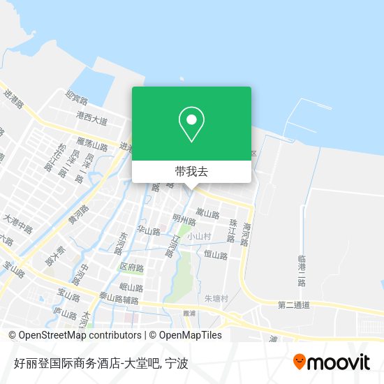 好丽登国际商务酒店-大堂吧地图