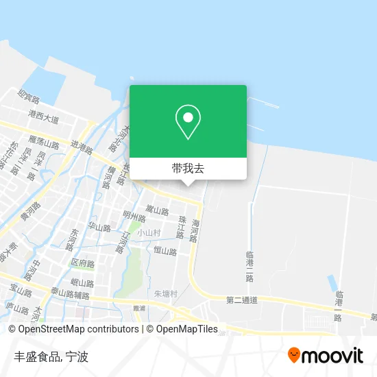 丰盛食品地图