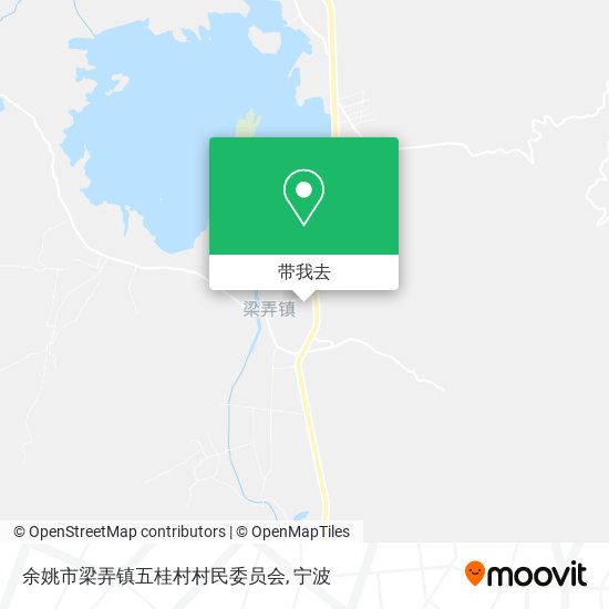 余姚市梁弄镇五桂村村民委员会地图