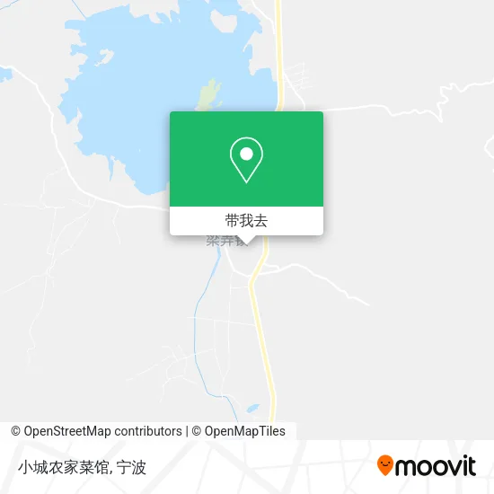 小城农家菜馆地图