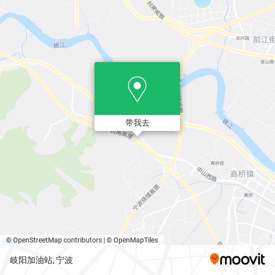 岐阳加油站地图