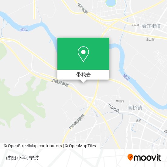 岐阳小学地图