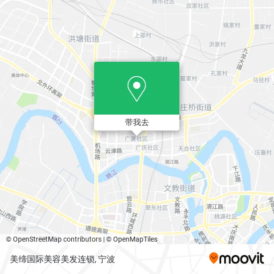 美缔国际美容美发连锁地图