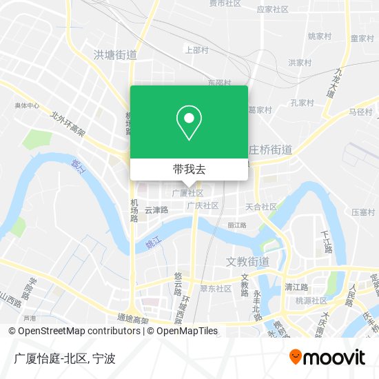广厦怡庭-北区地图