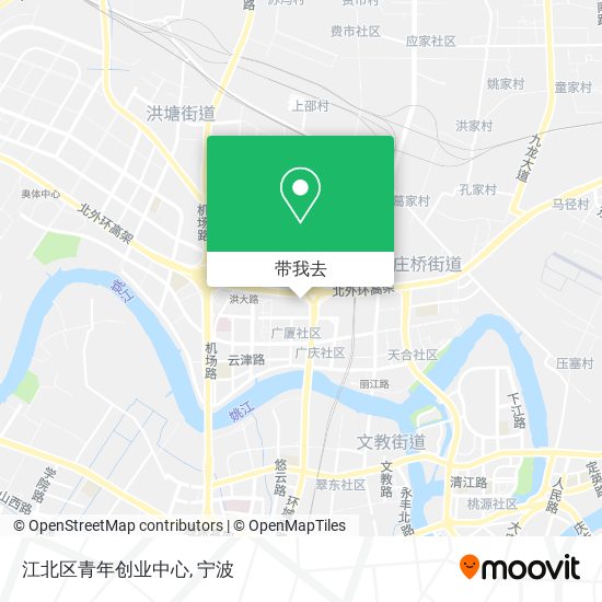 江北区青年创业中心地图