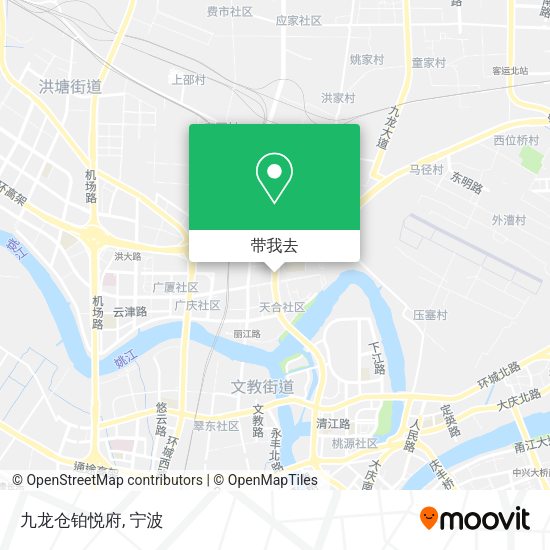 九龙仓铂悦府地图
