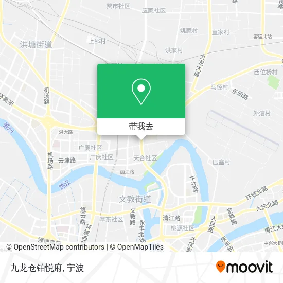 九龙仓铂悦府地图