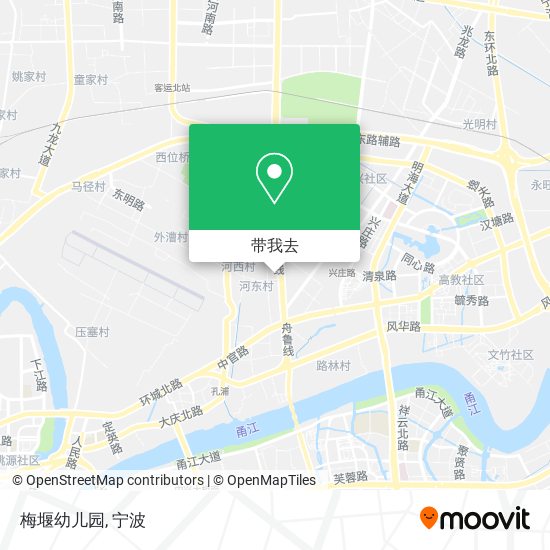 梅堰幼儿园地图