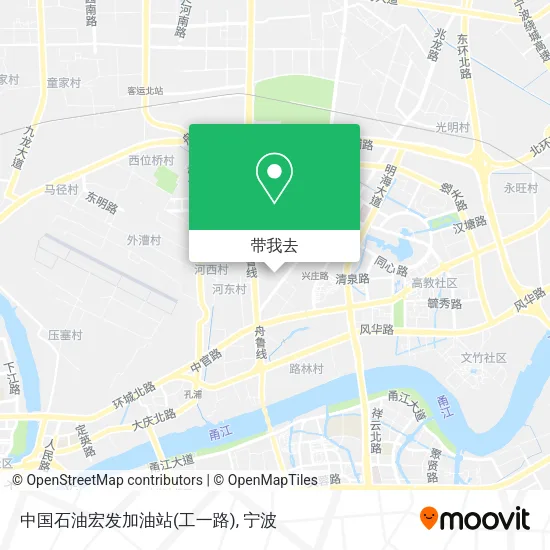 中国石油宏发加油站(工一路)地图