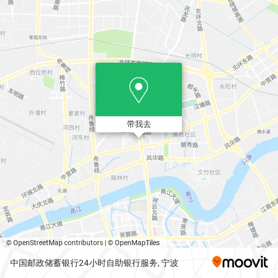 中国邮政储蓄银行24小时自助银行服务地图