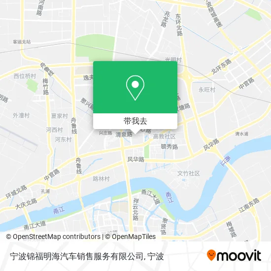 宁波锦福明海汽车销售服务有限公司地图