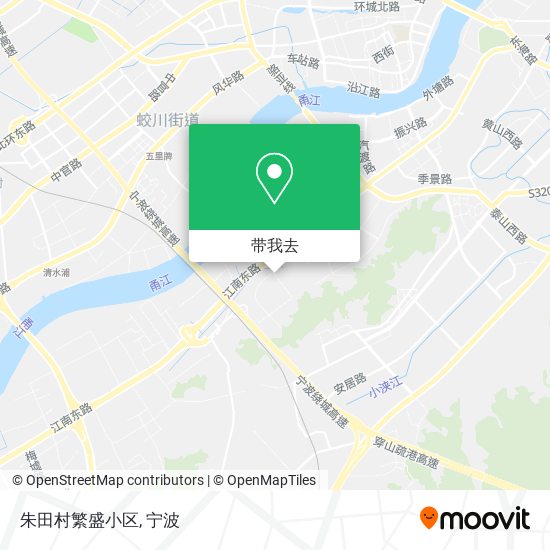 朱田村繁盛小区地图