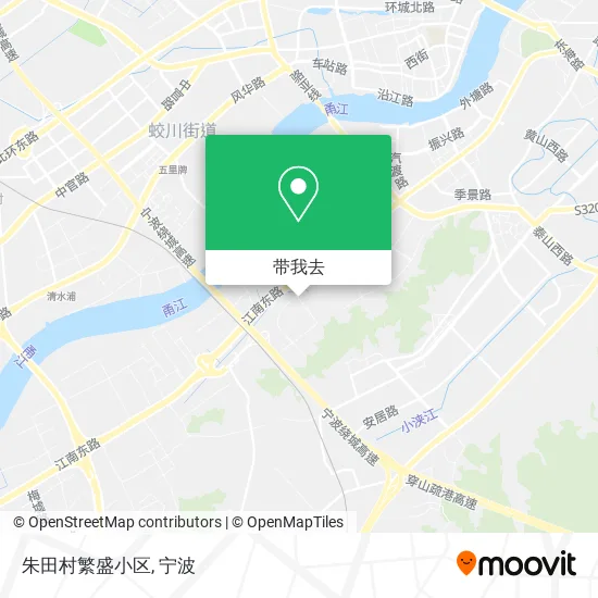 朱田村繁盛小区地图