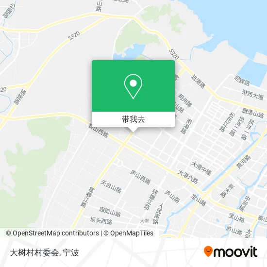 大树村村委会地图