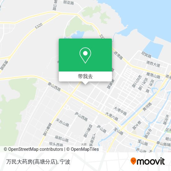 万民大药房(高塘分店)地图