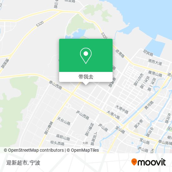 迎新超市地图