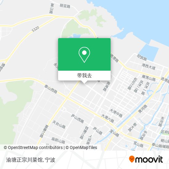 渝塘正宗川菜馆地图