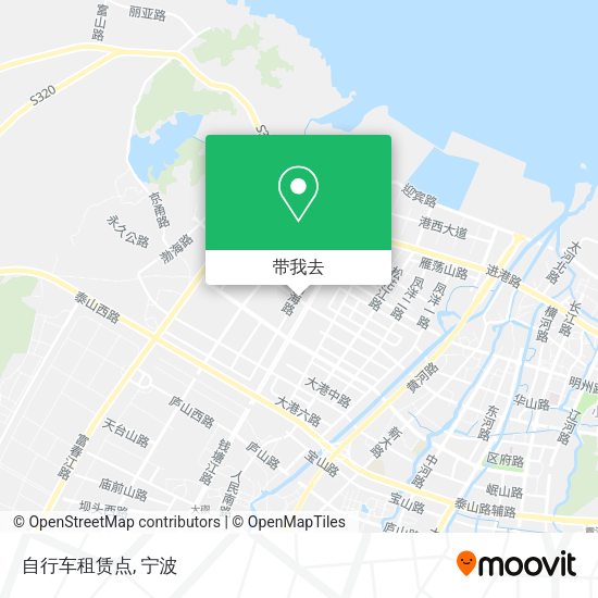 自行车租赁点地图