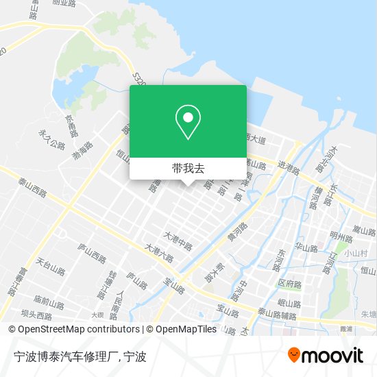 宁波博泰汽车修理厂地图