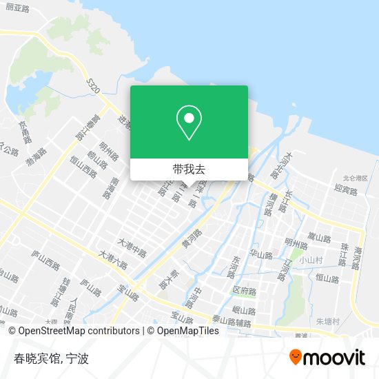 春晓宾馆地图