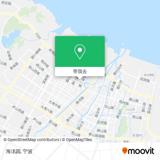 海洺园地图
