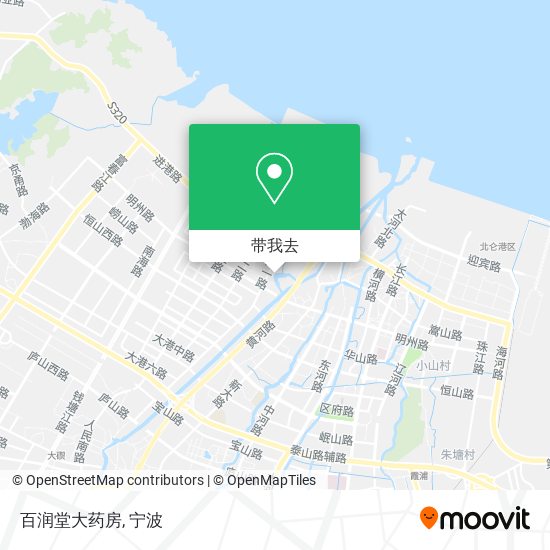 百润堂大药房地图