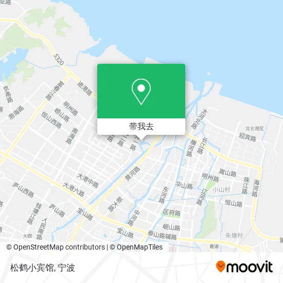 松鹤小宾馆地图