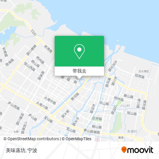 美味蒸坊地图