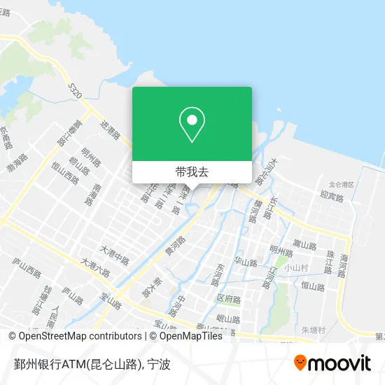 鄞州银行ATM(昆仑山路)地图