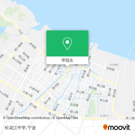 松花江中学地图