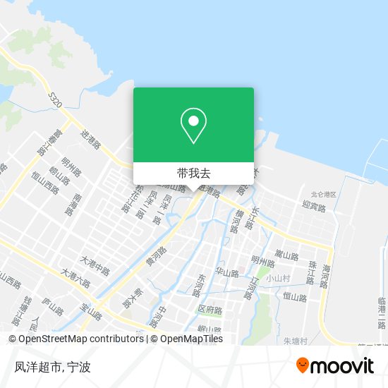 凤洋超市地图