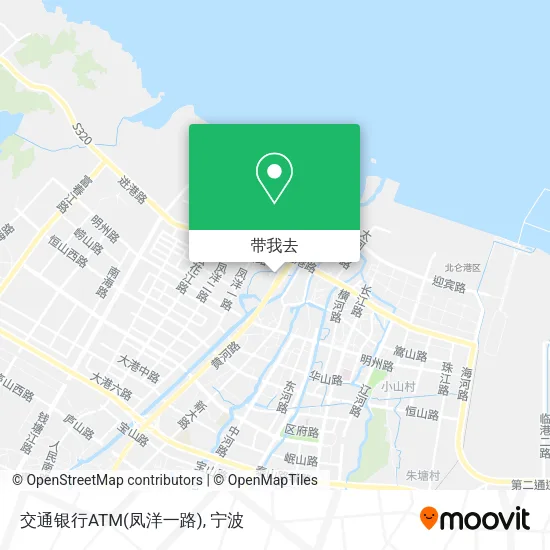 交通银行ATM(凤洋一路)地图