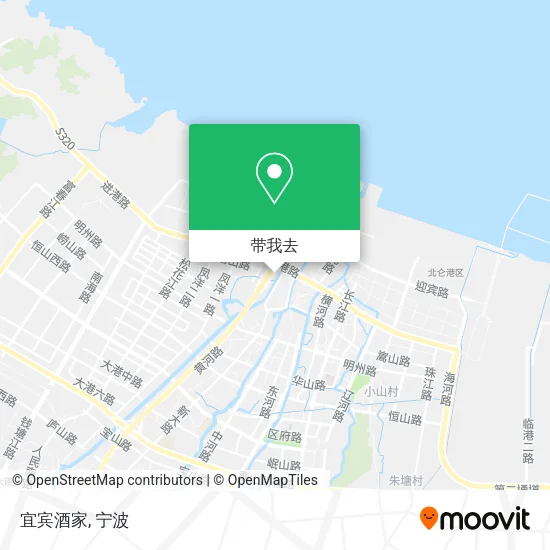 宜宾酒家地图