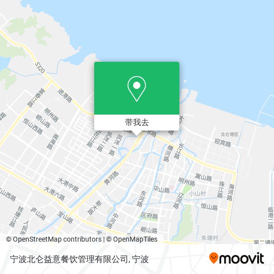 宁波北仑益意餐饮管理有限公司地图