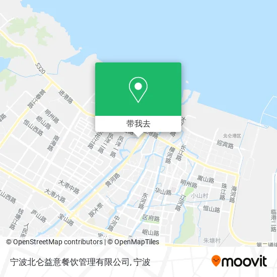 宁波北仑益意餐饮管理有限公司地图