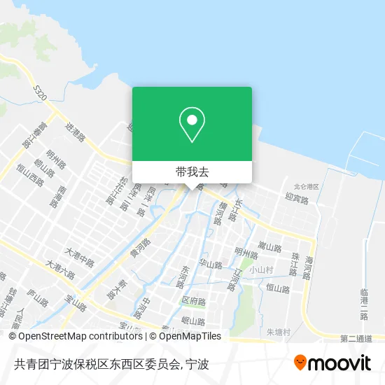 共青团宁波保税区东西区委员会地图