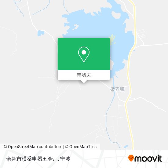 余姚市横岙电器五金厂地图