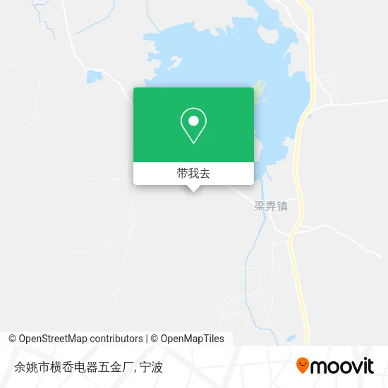 余姚市横岙电器五金厂地图