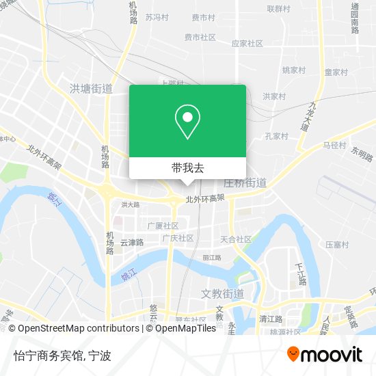 怡宁商务宾馆地图
